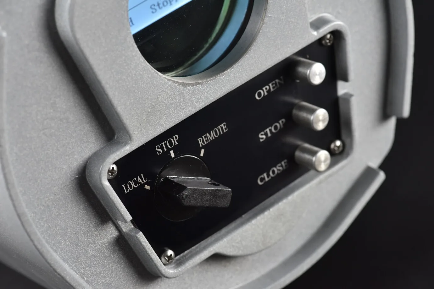 Local/remote control panel