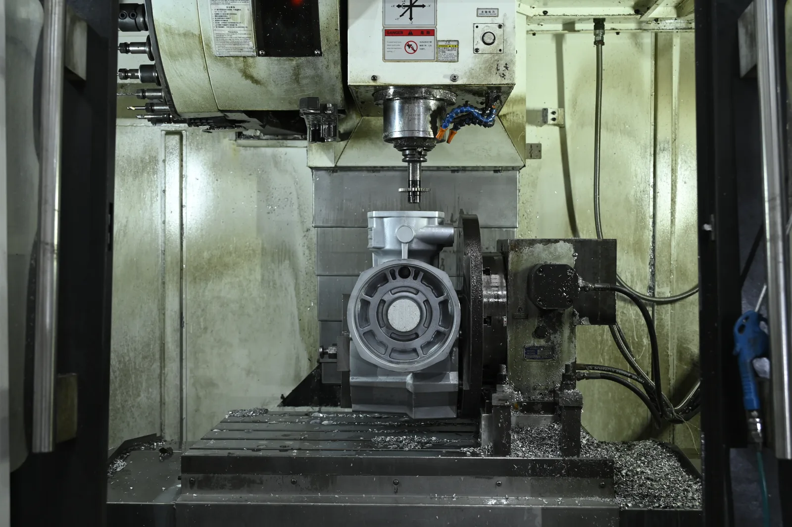 Fully Automatic Machine Tool Flushing