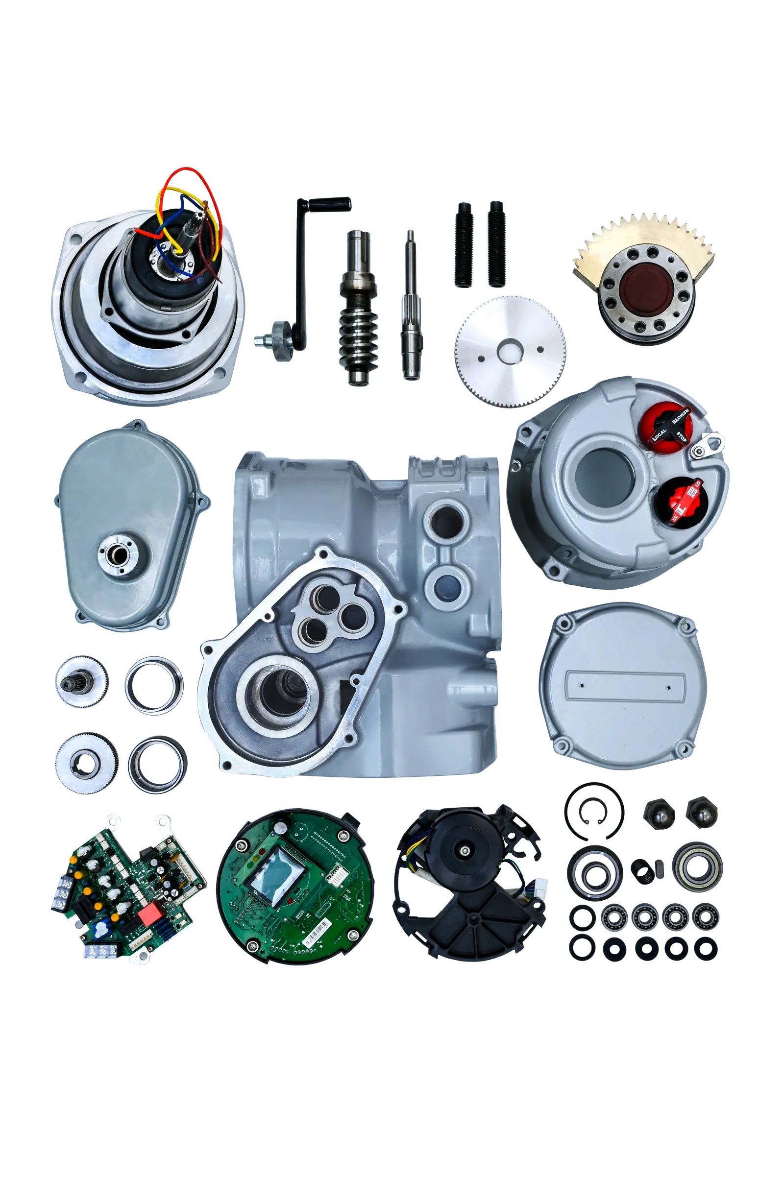 A single machine with hundreds of components-all produced in-house.